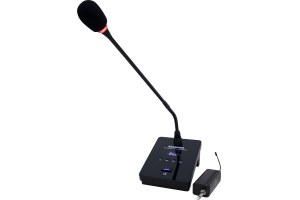 MICROFONE DE MESA GOOSNECK SEM FIO SOUNDVOICE MM-200